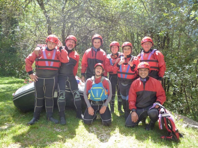  Antes de entrar al agua 