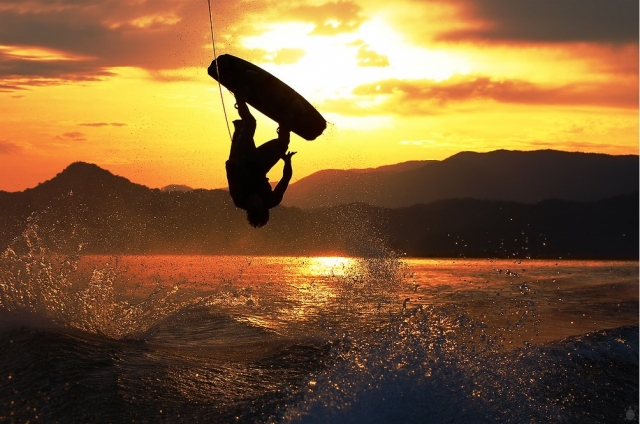  Al atardecer 