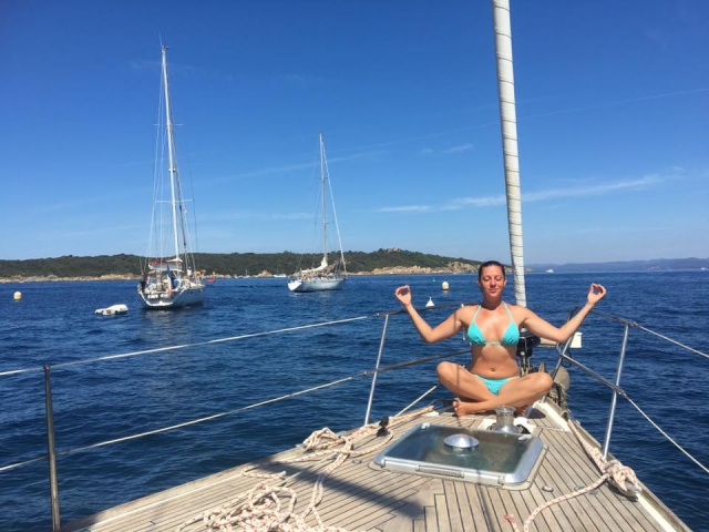  Yoga en velero 