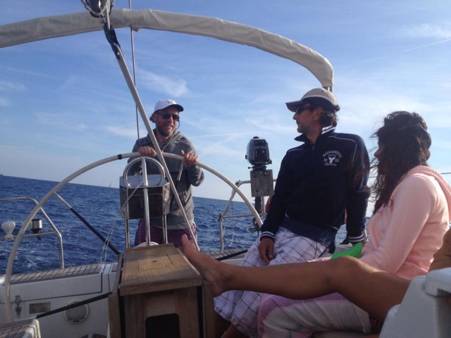  Nuestros alumnos de vela 