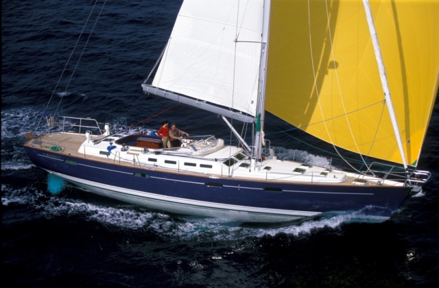  Beneteau 57 en navegación 