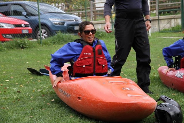  El ensayo general en el kayak 