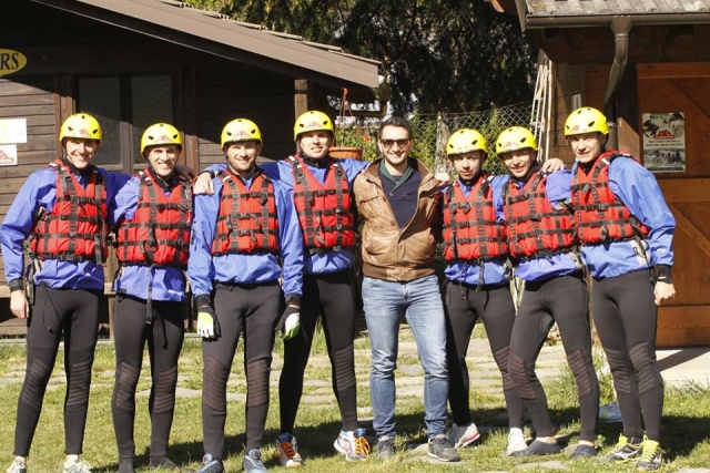  Foto de grupo antes de la salida 