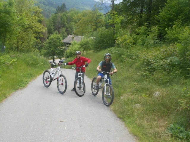  ¡Ciclistas en la pista! 