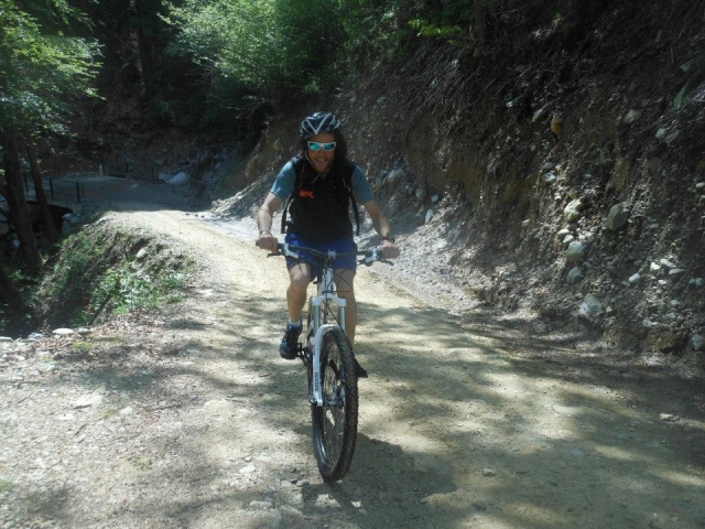  En bicicleta por la cerro 