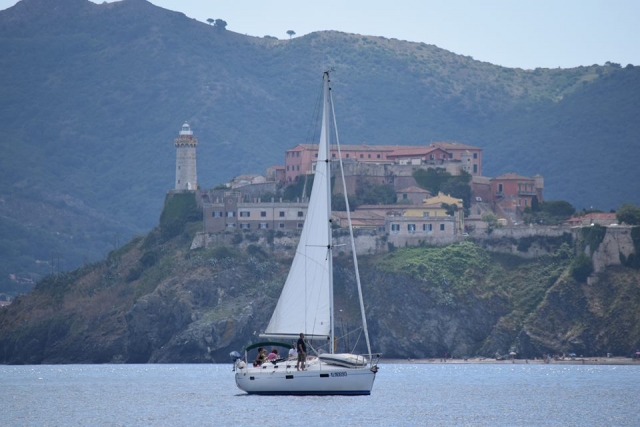  Navegando en la isla de Elba 
