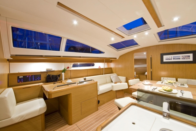  el interior de nuestro velero 