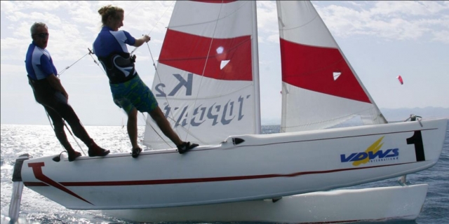  Clases de vela en el lago 