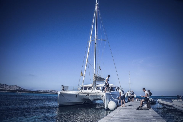  todo en el catamarán 