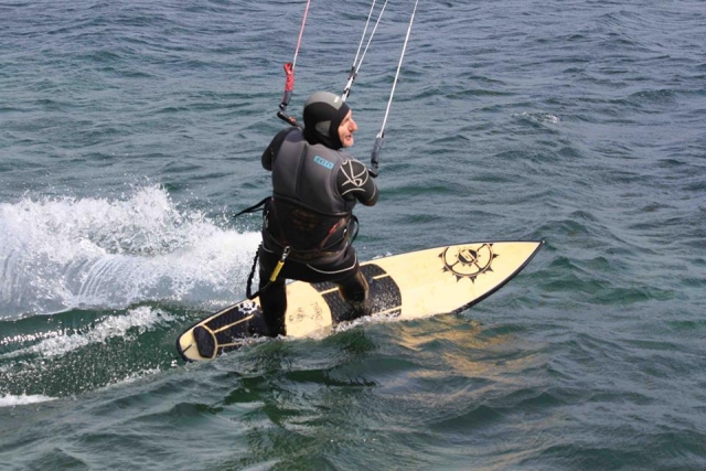 Kitesurf en el lago de Garda 
