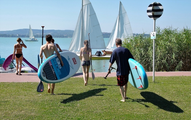  Listo para un viaje en paddle board 