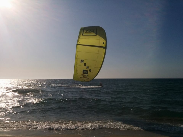  El viento perfecto para el kitesurf 