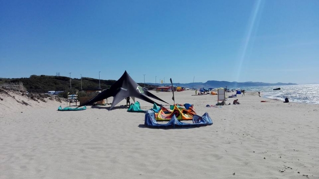  Todo listo en la playa 