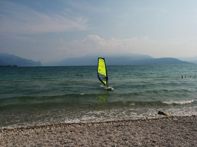  Diversión en las aguas del lago de Garda 