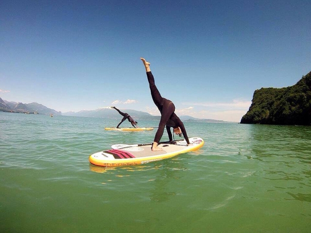  Entrenamiento en el lago de Garda 