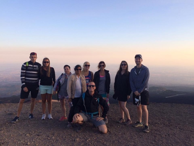  Trekking al atardecer en el Etna 