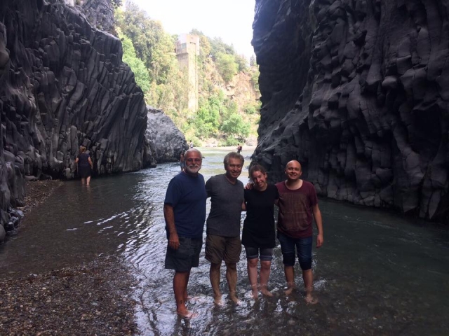  En las gargantas de Alcántara