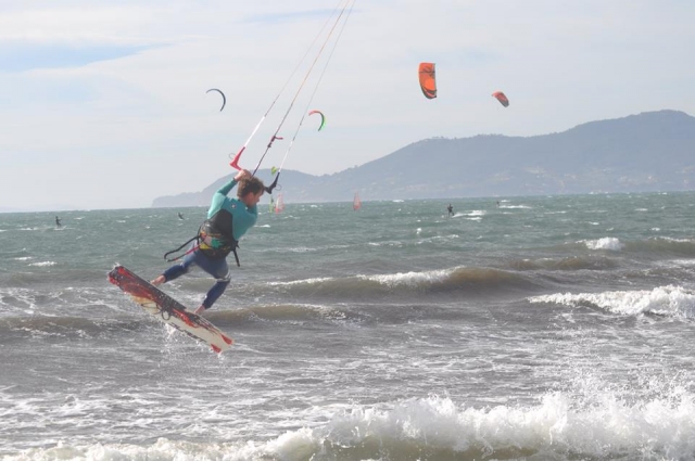  Viento y olas: ¡perfecto para el kitesurf! 