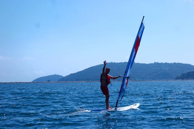  Pararse en el viento 