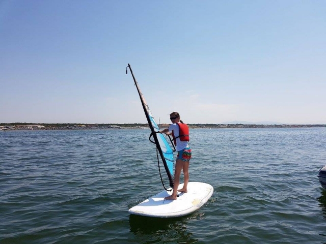  Sobre windsurf en Ostia 