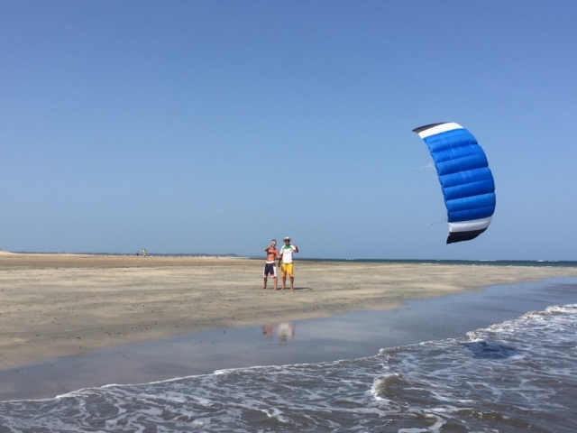  Practicando con el viento 