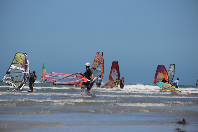  Todo en el mar con windsurf 