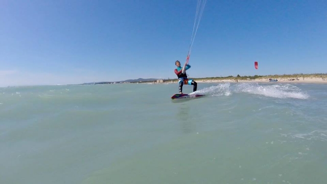  Surca las olas con el cometa 