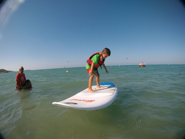  ¡Mini paddle board! 