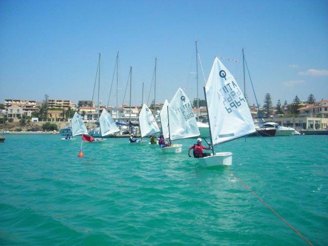  A bordo de los Optimists 