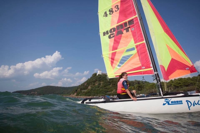  Escuela de vela en Punta Ala 