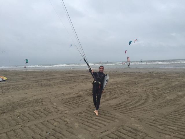  Listo para entrar al agua