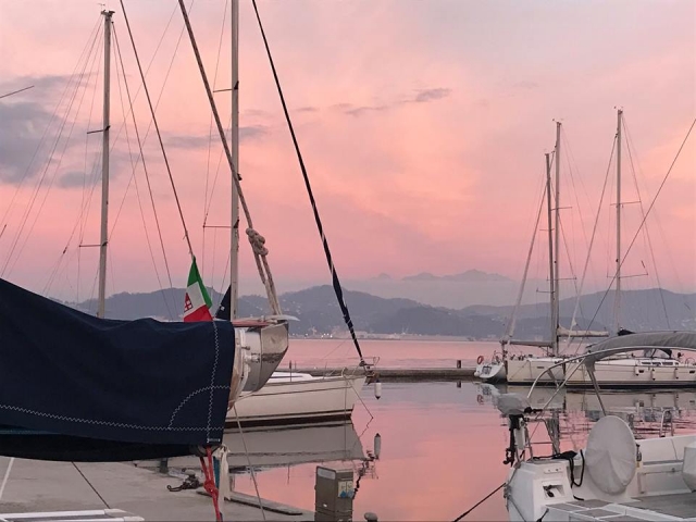  Espléndidos atardeces en fezzano 