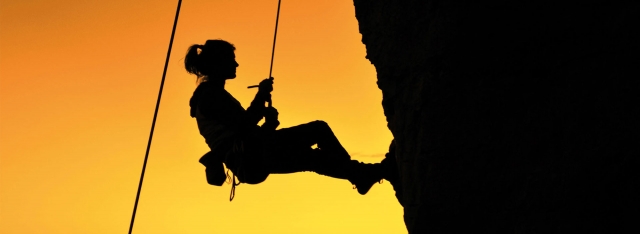  un atardecer a gran altura 