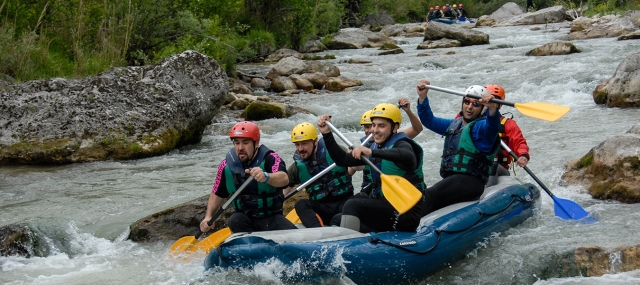  rafting todos juntos 