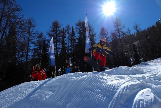  En la tabla de snowboard