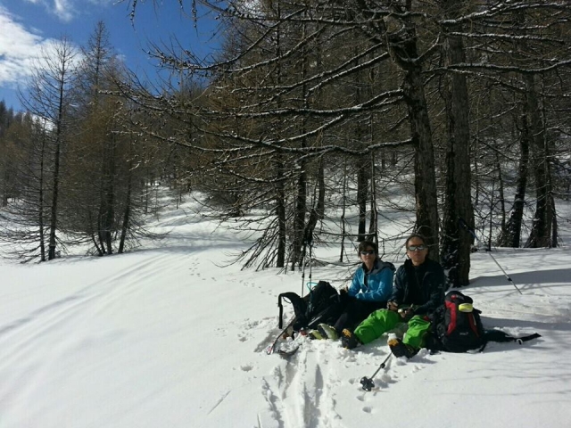  En un momento de descanso 