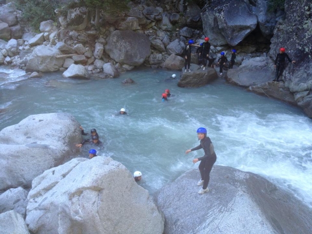  Duranle las salidas de barranquismo 