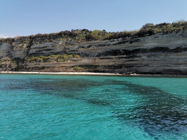  Las aguas de Capo Vaticano