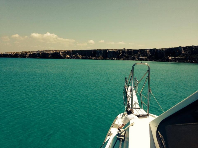 desde el puro de nuestros barcos 