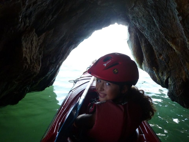  inmerso en las cueva 