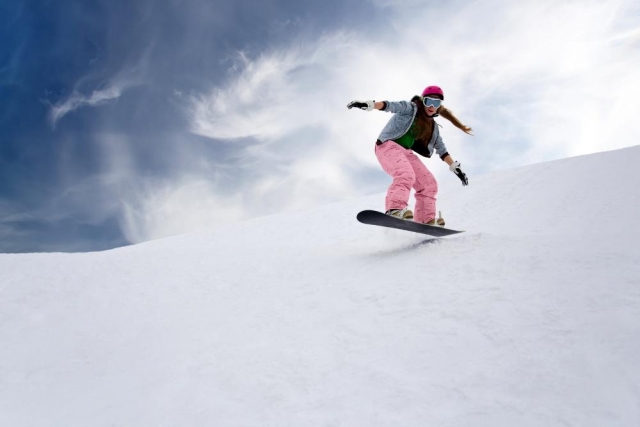  con el snowboard más bonito 
