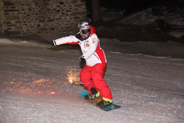 incluso el snowboard 