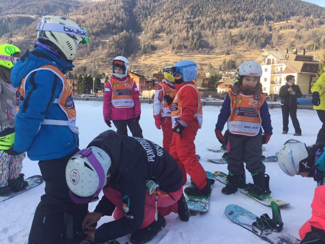  Primeras clases de snowboard 