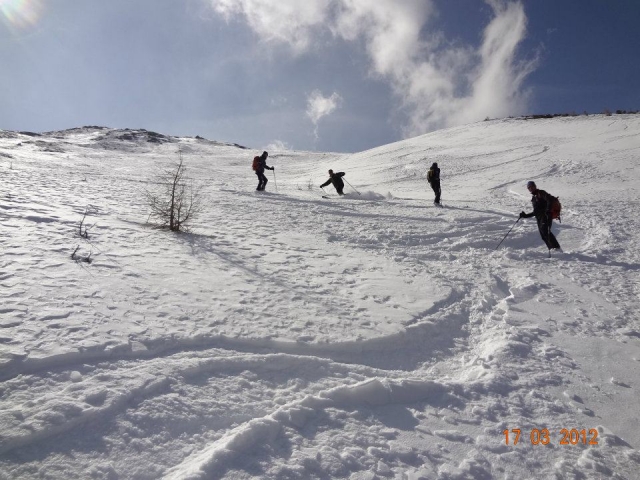  Sobre la nieve fresca 
