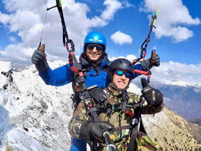  Un Ok desde arriba de los picos 