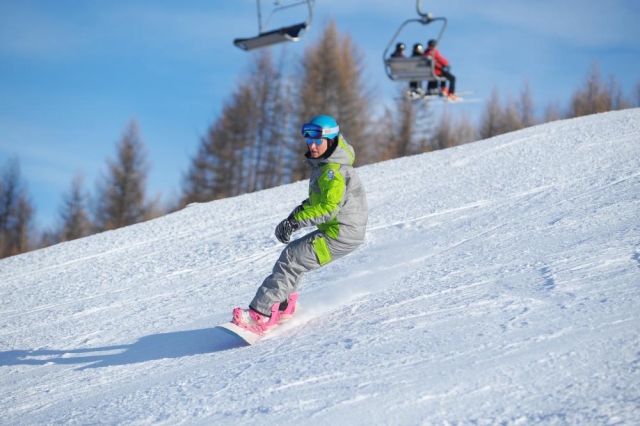  El snowboard es una pasión.
