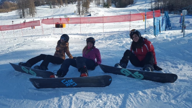  Snowboard todos juntos 