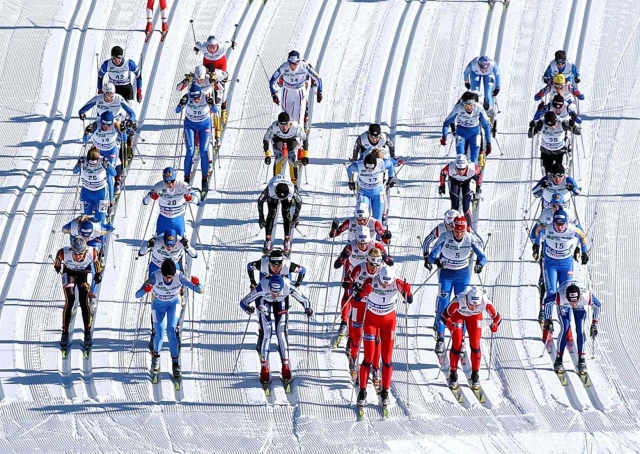  Carrera de esquí de fondo 