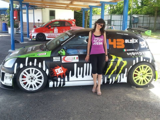 Uno de nuestros coches de rally 