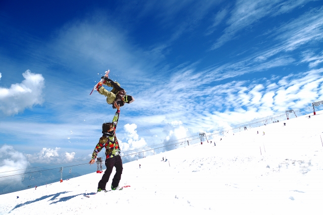  Super salto en el aire 